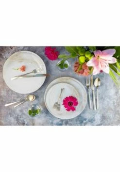 MÄSER Teller-Set, Steinzeug Ossia Weiß/ Beige -KARAFFEN-KRUEGE Verkäufe unnamed file 1054