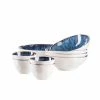 MÄSER Salatschüssel-Set, Steinzeug FROZEN Blau -KARAFFEN-KRUEGE Verkäufe unnamed file 1104