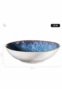 MÄSER Salatschüssel-Set, Steinzeug FROZEN Blau 13 MÄSER Salatschüssel-Set, Steinzeug FROZEN Blau -KARAFFEN-KRUEGE Verkäufe unnamed file 1108