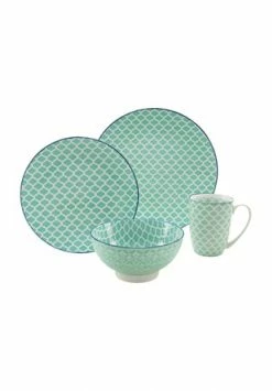 CreaTable Kaffeebecher "Mediterran", Petrol, 300 Ml PETROL