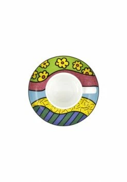 Goebel Espressotasse Romero Britto - Fun Bunt -KARAFFEN-KRUEGE Verkäufe unnamed file 114