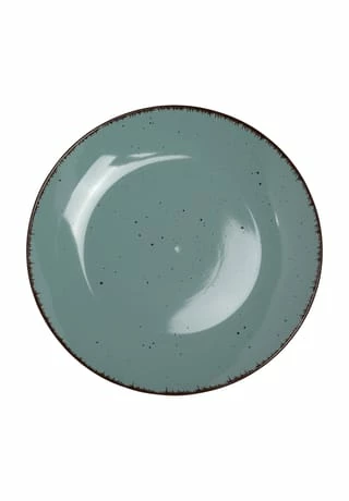 ARTE VIVA® Tellerset "Naturlook", 2-teilig, Türkis -KARAFFEN-KRUEGE Verkäufe unnamed file 1259