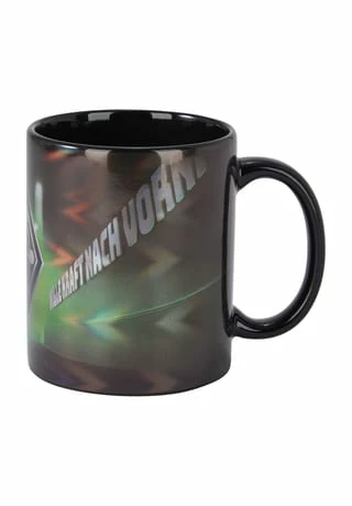 Fanartikel Tasse, Keramik, Spülmaschinenbeständig, 10 Cm Schwarz/ Grün/ Weiß -KARAFFEN-KRUEGE Verkäufe unnamed file 1263