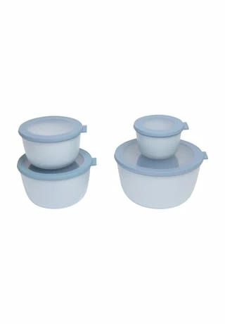 MEPAL Multischüssel-Set "Cirqula", Hoch, 4-teilig Gesamt: Länge 23cm, Breite 23cm, Höhe 13cm -KARAFFEN-KRUEGE Verkäufe unnamed file 1270