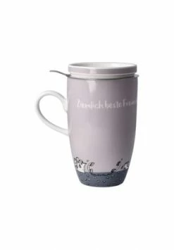 Goebel Teetasse Mit Deckel Und Sieb Barbara Freundlieb - Ziemlich Beste Freundinnen Bunt -KARAFFEN-KRUEGE Verkäufe unnamed file 162