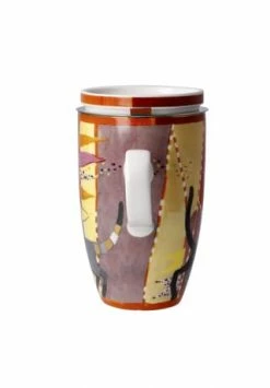 Goebel Teetasse Mit Deckel Und Sieb Rosina Wachtmeister - Sottosopra Bunt -KARAFFEN-KRUEGE Verkäufe unnamed file 201