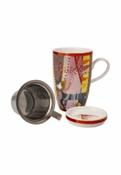 Goebel Teetasse Mit Deckel Und Sieb Rosina Wachtmeister - Sottosopra Bunt -KARAFFEN-KRUEGE Verkäufe unnamed file 206