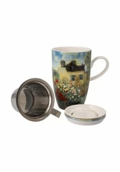 Goebel Teetasse Mit Deckel Und Sieb Claude Monet - Das Künstlerhaus Bunt 17 Goebel Teetasse Mit Deckel Und Sieb Claude Monet - Das Künstlerhaus Bunt -KARAFFEN-KRUEGE Verkäufe unnamed file 214