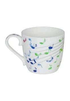 KÖNITZ Henkelbecher "Flying Notes", 9,7 Cm Mehrfarbig