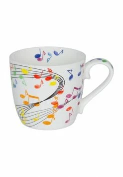 KÖNITZ Henkelbecher "Flying Notes", 9,7 Cm Mehrfarbig -KARAFFEN-KRUEGE Verkäufe unnamed file 236