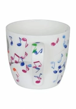 KÖNITZ Henkelbecher "Flying Notes", 9,7 Cm Mehrfarbig -KARAFFEN-KRUEGE Verkäufe unnamed file 237