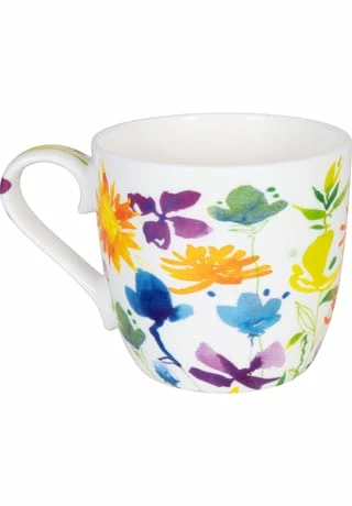 KÖNITZ Henkelbecher "Victoria Lowe - Full Bloom", 450 Ml WEIß/ MEHRAFARBIG 4 KÖNITZ Henkelbecher "Victoria Lowe - Full Bloom", 450 Ml WEIß/ MEHRAFARBIG – Bild 2