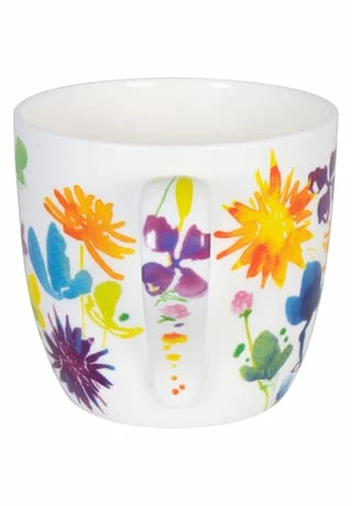 KÖNITZ Henkelbecher "Victoria Lowe - Full Bloom", 450 Ml WEIß/ MEHRAFARBIG 5 KÖNITZ Henkelbecher "Victoria Lowe - Full Bloom", 450 Ml WEIß/ MEHRAFARBIG – Bild 3