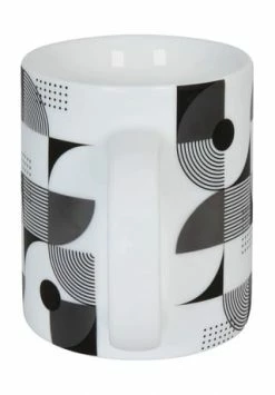 KÖNITZ Henkelbecher, 9,5 Cm Weiß/ Schwarz -KARAFFEN-KRUEGE Verkäufe unnamed file 258