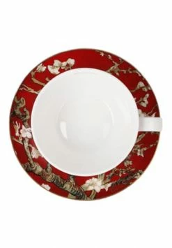 Goebel Tee-/ Cappuccinotasse Vincent Van Gogh - Mandelbaum Rot Rot -KARAFFEN-KRUEGE Verkäufe unnamed file 298