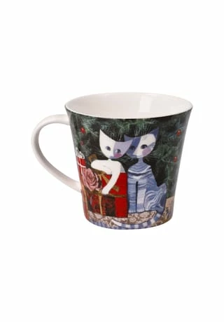 Goebel Coffee-/Tea Mug Rosina Wachtmeister - Sorprese Di Natale Bunt 6 Goebel Coffee-/Tea Mug Rosina Wachtmeister - Sorprese Di Natale Bunt – Bild 4