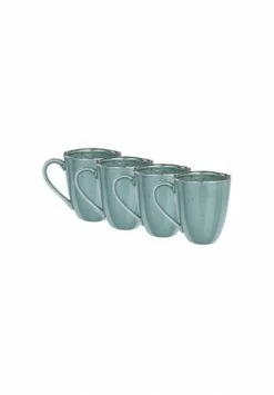 BUTLERS® FINCA 4x Tasse 300ml Blau