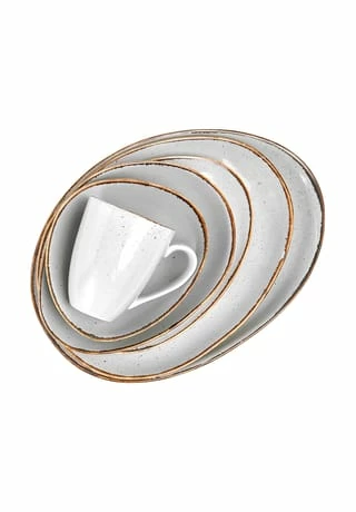 BUTLERS® FINCA 4x Tasse 300ml Grau 7 BUTLERS® FINCA 4x Tasse 300ml Grau – Bild 5