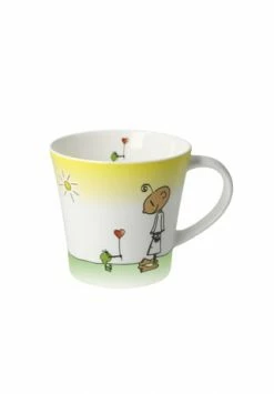 Goebel Coffee-/Tea Mug Der Kleine Yogi - Glücklich Bunt