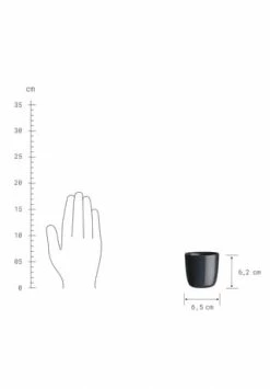 BUTLERS® NATIVE Espressotasse 100ml Dunkelblau -KARAFFEN-KRUEGE Verkäufe unnamed file 468