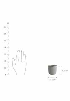 BUTLERS® NATIVE 4x Espressotasse100ml Grau -KARAFFEN-KRUEGE Verkäufe unnamed file 484