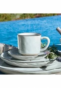 LOBERON Tasse Mit Untertasse 6er Set Biarré Grau -KARAFFEN-KRUEGE Verkäufe unnamed file 543