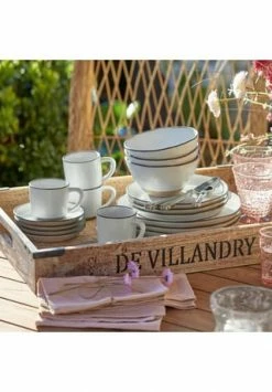 LOBERON Geschirr 30er Set Biarré Grau 10 LOBERON Geschirr 30er Set Biarré Grau -KARAFFEN-KRUEGE Verkäufe unnamed file 546