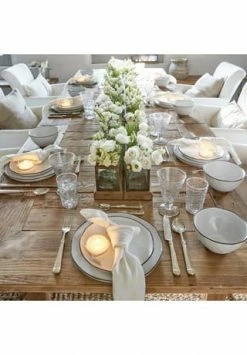 LOBERON Geschirr 30er Set Biarré Grau 11 LOBERON Geschirr 30er Set Biarré Grau -KARAFFEN-KRUEGE Verkäufe unnamed file 547