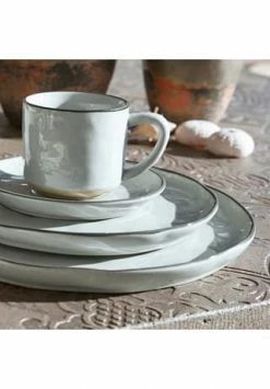 LOBERON Geschirr 30er Set Biarré Grau 13 LOBERON Geschirr 30er Set Biarré Grau -KARAFFEN-KRUEGE Verkäufe unnamed file 549