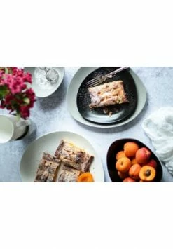 MÄSER Tellerset, Keramik GLENDALE Schwarz/ Weiß/ Grau -KARAFFEN-KRUEGE Verkäufe unnamed file 643