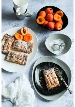 MÄSER Tellerset, Keramik GLENDALE Schwarz/ Weiß/ Grau -KARAFFEN-KRUEGE Verkäufe unnamed file 645