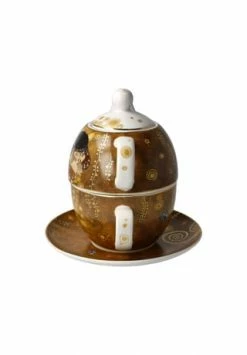 Goebel Tea For One Gustav Klimt - Der Kuss 11 Goebel Tea For One Gustav Klimt - Der Kuss -KARAFFEN-KRUEGE Verkäufe unnamed file 754