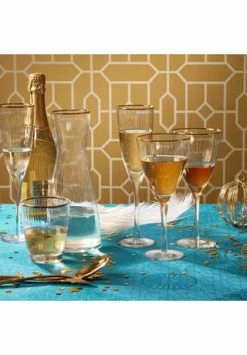 BUTLERS® GOLDEN TWENTIES Karaffe Mit Goldrand Und Rillen 1l -KARAFFEN-KRUEGE Verkäufe unnamed file 781