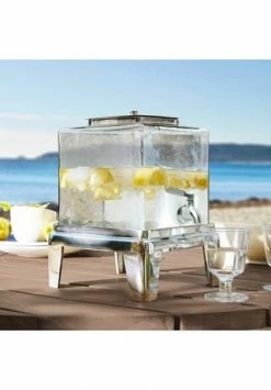 LOBERON Getränkespender Osric Klar/silber -KARAFFEN-KRUEGE Verkäufe unnamed file 829