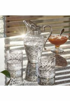 LOBERON Karaffe Mit Gläsern Roseline Klar/silber 8 LOBERON Karaffe Mit Gläsern Roseline Klar/silber -KARAFFEN-KRUEGE Verkäufe unnamed file 832