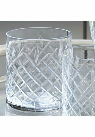 LOBERON Karaffe Mit Gläsern Roseline Klar/silber 6 LOBERON Karaffe Mit Gläsern Roseline Klar/silber – Bild 4