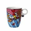 Goebel Künstlertasse Romero Britto - Smile Bunt -KARAFFEN-KRUEGE Verkäufe unnamed file 88