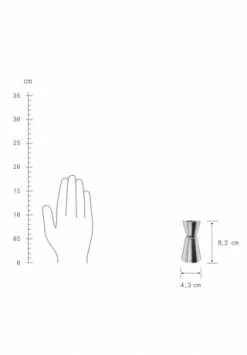 BUTLERS® MANHATTAN Barmaß 2cl/4cl -KARAFFEN-KRUEGE Verkäufe unnamed file 928