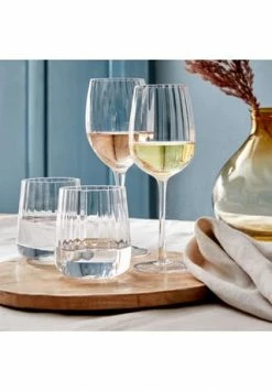 BUTLERS® MODERN TIMES Weißweinglas Mit Rillen 400ml -KARAFFEN-KRUEGE Verkäufe unnamed file 934