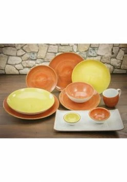 CreaTable Speiseteller "Vintage Nature", ⌀ 25 Cm Gesamt: Durchmesser 25cm -KARAFFEN-KRUEGE Verkäufe unnamed file 959