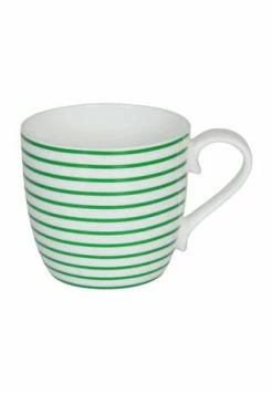 KÖNITZ Henkelbecher "Lines", 425 Ml Weiß, Grün